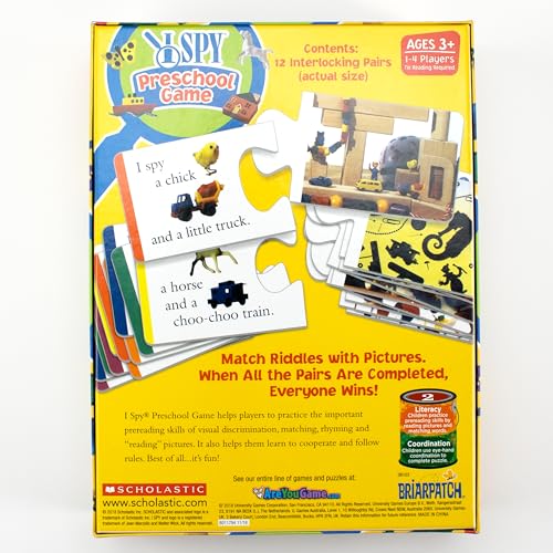 Briarpatch | I Spy Preschool Game, Ages 3+