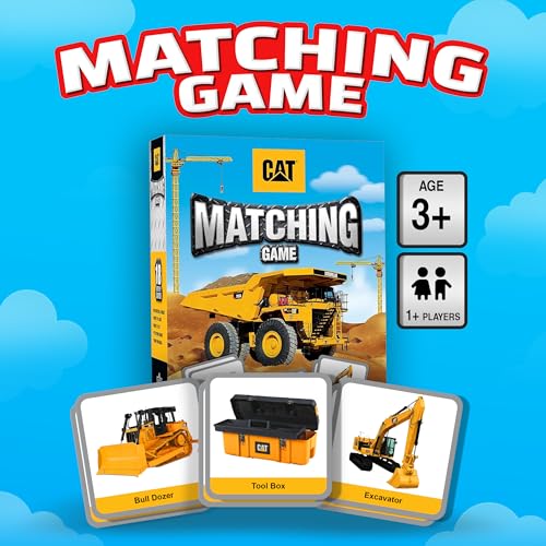 MasterPieces Officially Licensed CAT Picture Matching Card Game for Kids and Families - style: Caterpillar