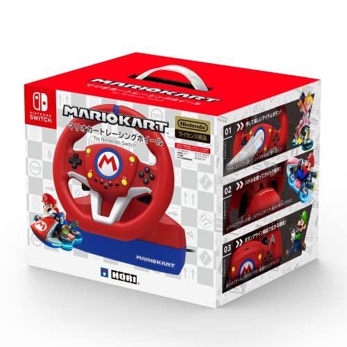 Hori Controller NSW -204 [Mario Cart Racing Wheel for Nintendo Switch]