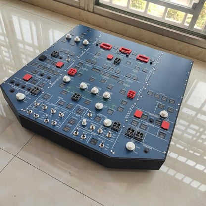 XMalNexity A32X Flight Simulator Overhead Panel, 1/1 Scale Light OVHD Panel for MSFS 2020/2024, USB Desktop Home Cockpit System Control Unit for A319 A320 A321