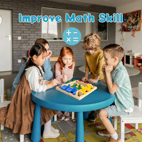 Shut The Box Dice Game for 2-4 Player Wooden Dice Game Math Games Close The Box Family Dice Board Games for Kids Adults, Tabletop Version Games for Classroom, Home, Easter Day, Party or Pub - style: 8.7 inch