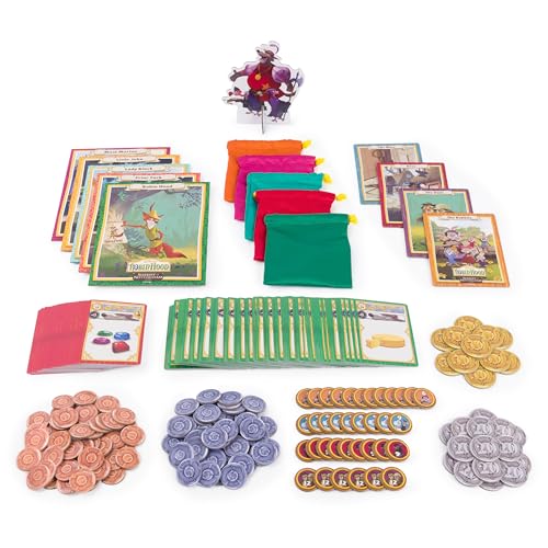 Spin Master Games, Disney Robin Hood Sheriff of Nottingham, Family Board Games, Disney Board Games for Family Night, 3-5 Players, for Ages 10 & Up