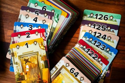 Capstone Games Up or Down? Interactive Strategy Card Game Ages 8+ Family | Easy-to-Learn Strategic Card Game for Game Night