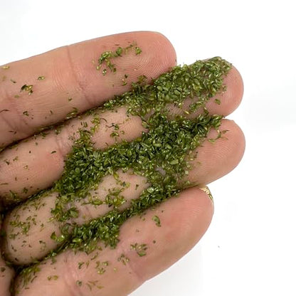Multicolor Leaf Model - 300ml Miniature Scenery Material for Train Railway, Diorama, Car Scene & Scale Landscape Layouts (Olive Green) - color: Olive Green