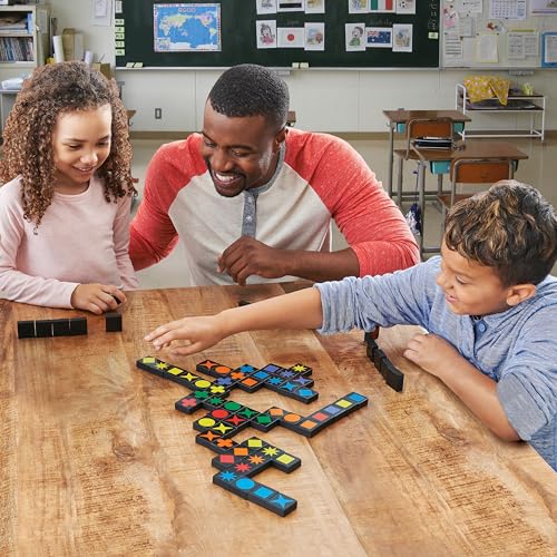 Mindware | Qwirkle UK Edition | Board Game | Ages 6+ | 2-4 Players | 45 Minutes Playing Time - style: Qwirkle UK Edition