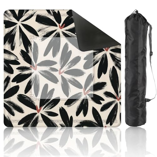 Mahjong Mat 31.5" x 31.5" Floral Brush Strokes Seamless Design for Fashion Textiles Graphics Non-Slip Noise Reduction Mahjong Tiles Table Cover for Dominoes Poker Card Board and Tile Games - color: Color6