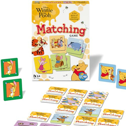 Wonder Forge Winnie the Pooh Matching Game - Fun and Educational Memory Game for Kids Ages 3-5 - Featuring Winnie the Pooh, Tigger, Eeyore and Friends