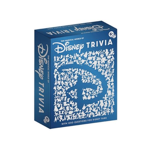 Disney Trivia Board Games for Family Night, Travel Games, Strategy Game, 6+ | Disney Toys, Family Game Night, Travel Games, Screen-Free, Holiday Game, Kids Board Game, Strategy Games