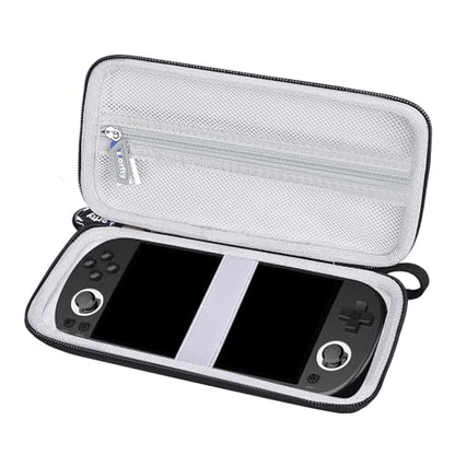 worfty Case for Trimui Smart Pro 5 inch Handheld Game Console - Hard Travel Protective Carrying Storage Bag (Case Only) (Black)