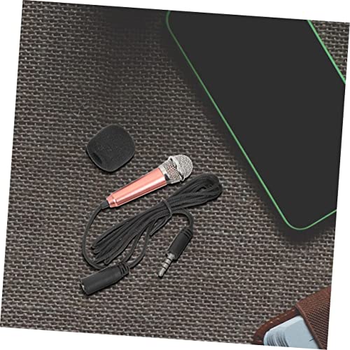 ibasenice 6pcs Mini Microphones Portable Vocal Microphones for Smartphones and Tablets Compact Design for Podcasting Singing Vlogging and Interviews Easy to Use