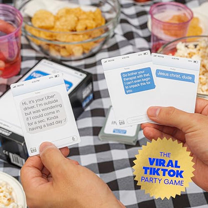 New Phone, Who Dis? Bad Advice NSFW Expansion Pack by Relatable, Designed to be Added to the New Phone, Who Dis? Core Game, A Funny Card Game for Adults, Includes 45 Inbox Cards and 135 Reply Cards - style: NSFW Expansion Pack