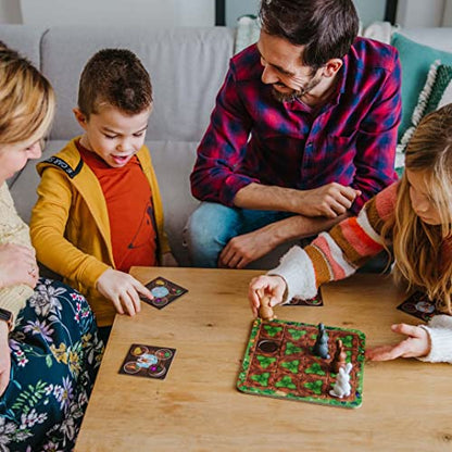 SmartGames Grabbit Strategy Board Game with Rabbits and Carrots Adventure Ages 4+