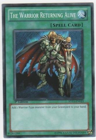 Yu-Gi-Oh! - The Warrior Returning Alive (5DS3-EN023) - Starter Deck: Duelist Toolbox - 1st Edition - Common