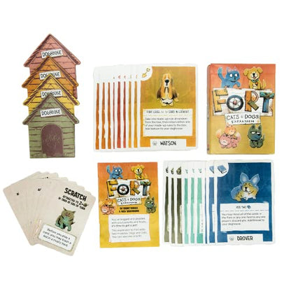 Leder Games | Fort: Cats & Dogs Expansion