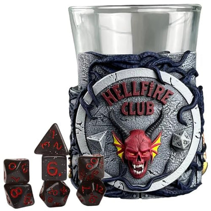 Stranger Things: Mini Dice Cup - Hellfire Club - style: Hellfire Club