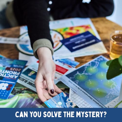 Unique Escape Room in an Envelope | Great for Groups - Families & Friends | Perfect for Games Night | Escape Room in A Box | Puzzle Mystery Game - The Disappearance - style: The Disappearance