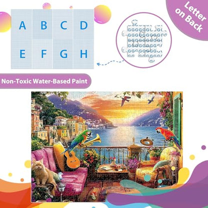 500 Piece Puzzles for Adults, Parrot Jigsaw Puzzle 500 Pieces for Adults Seniors, Nature Landscape Puzzles 500 Pieces for Adult, Holiday Party Gifts, Fun Challenging Family Games 20.5×15 in - style: Nature Puzzle