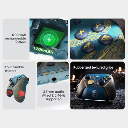 GameSir G7 Pro Wireless Controller for Xbox, PC & Android with TMR Sticks, Hall Effect Analog Triggers, 1000Hz Polling Rate, 3.5mm Audio Jack - Wuchang: Fallen Feathers Edition