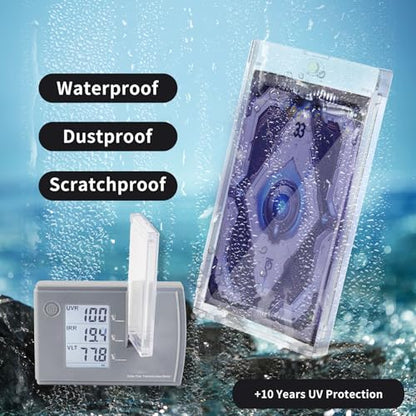 10-Pack One Touch Booster-Pack Magnetic-Holders - UV Protection Clear Booster Pack Cases, Fit for Standard Cards Storage and Display, Protect Your Collectible, Sports, and Gaming Cards