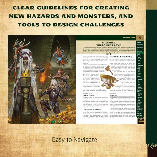 Pathfinder GM Core (P2) - Second Edition Remaster Game Master Rulebook 336 Pages with Monster Creation & Magic Items