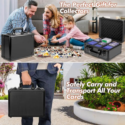 Top Loaders Storage Box, Graded Card Storage Case - Holds up to 300+ Top Loaders, Trading Card Case Sports Card Storage Boxes, PSA Card Case Slab Case Holder - size: 3 Row