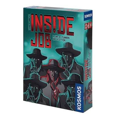 Inside Job | Social Deduction Game | Card Game | Family Games | Kosmos | 2-5 Players | Spy Games | Fast-Paced