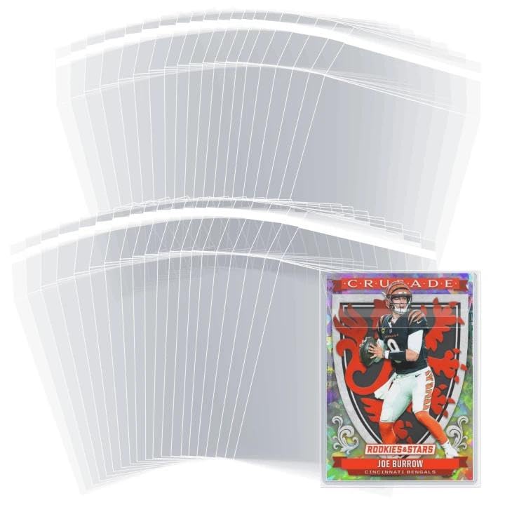 1000 Pcs Top Loader Sleeves Penny Sleeves for Top Loaders Rigid Toploader Card Holder Resealable Team Bags for 35-75PT Trading Card Trading Card Protectors for Semi Rigid Card Holders(3" x 4")