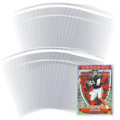 1000 Pcs Top Loader Sleeves Penny Sleeves for Top Loaders Rigid Toploader Card Holder Resealable Team Bags for 35-75PT Trading Card Trading Card Protectors for Semi Rigid Card Holders(3" x 4")