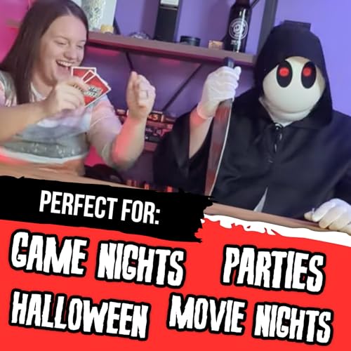 Don't Get Stabbed!: The Party Game Where You Get to Kill Your Family and Friends (for Pretend). Exciting Card Game for Adults and Horror Gift for Scary Movie Fans. Great for Halloween.