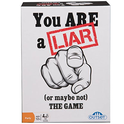 You Are A Liar - Fact Or Fiction Guessing Party Game - Features 120 Truth and 120 Lie Cards - Ages 12+