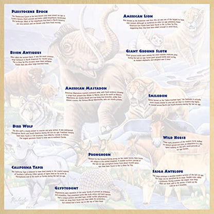 MasterPieces 48 Piece Fun Facts Jigsaw Puzzle for Kids - Ice Age Friends Wood Puzzle - 12"x12" - style: Ice Age Animals