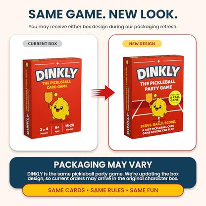 The Pickleball Card Game, Pickleball Gift for Men, Women & Players | Fast-Paced Off-Court Party Game for Game Night, Easy to Learn, 2 or 4 Players, 15-20 Minute Gameplay