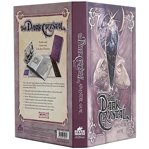 River Horse The Dark Crystal Adventure Game - RPG Hardcover Book, 290+ Full Color Pages, Role Playing Game