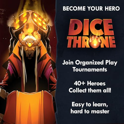 Dice Throne Box Game - Strategic Dice & Card Battler (Monk v Paladin) - style: Monk v Paladin