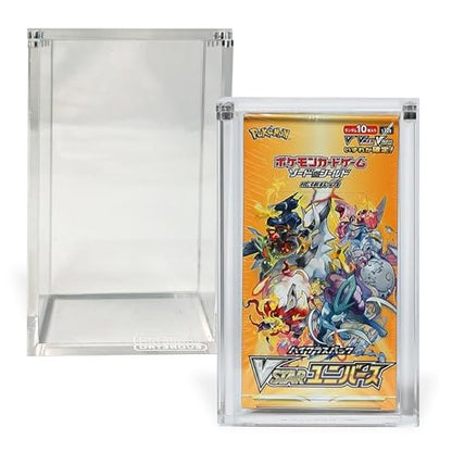 Acrylic Case Display for Small Japanese Booster Box Special Pack of 1 - style: JP Box S (1)