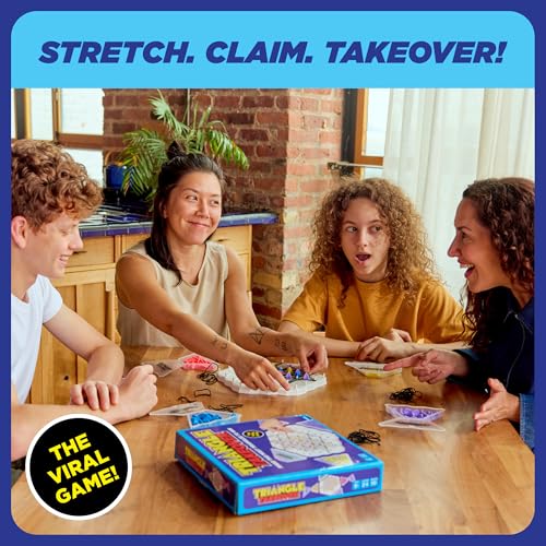 Triangle Takeover By Relatable, Exciting Brain Games for Family Gatherings, A Great Choice for Kids Board Games and Kids Party Games, Appropriate for Players Ages 8 and Up