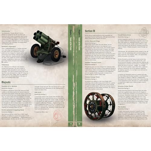 Modiphius Entertainment: Achtung! Cthulhu 2d20 - D-Day: The Darkest Day - Softcover RPG Book, Horror Campaign, Tabletop Role Playing Game - style: D-Day