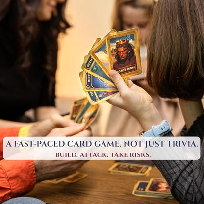 King David | Strategy Card Game | Build, Attack & Defend Kingdoms | Fast-Paced Biblical Battle Game for Families & Teens | 2–6 Players, Ages 7+, 20 min