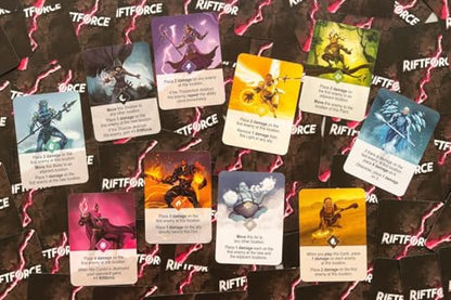 Capstone Games Riftforce Strategy Board Game for 2 Players | Competitive Elemental Duels with Asymmetric Factions, Tactical Depth & Replay Value, Fantasy Tabletop Game | Ages 10+ | 30–45 Min Playtime