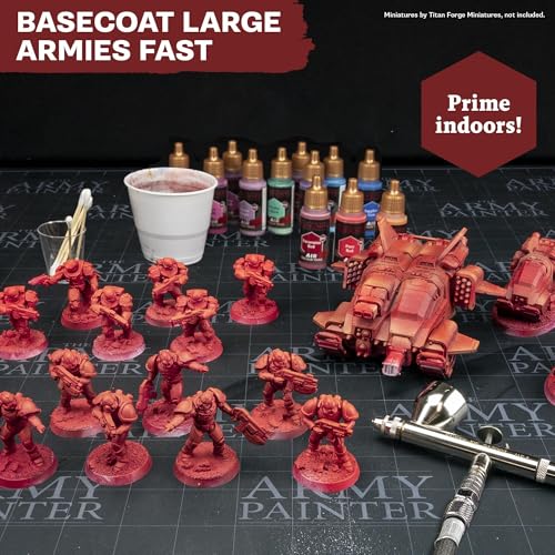 The Army Painter, Air Triads Neutral Brown, 6 x 18 ml, aerografo | Colori acrilici pre-diluiti per aerografo, per miniature D&D e Warhammer - color: Neutral Brown