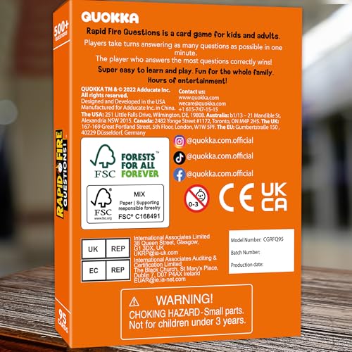 Quokka Icebreaker Cards with 500+ Questions - Adults Kids Family Conversation Cards Game - Break the Ice Family Game for Kids 8-12 - Perfect for Family or Adults Game Night I Travel Version | Break the Ice Cards for Kids and Adults with 500+ Questions - P
