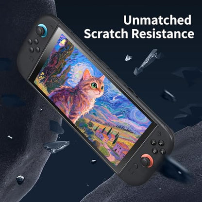 PERFECTSIGHT Anti Glare Matte Blue Light Tempered Glass Screen Protector compatible with Nintendo Switch 2 2025 Eye Protection Low Reflection Relieve Eye Fatigue 1 Pack - size: NS2 7.9 inch