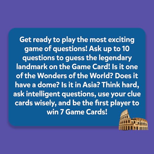 Skillmatics Guess in 10 Legendary Landmarks – Educational Travel Toy | For Boys, Girls & Kids Who Love Card Games, Geography, History & Trivia, Gift for Ages 8, 9, 10 & Up - style: 5. Landmarks