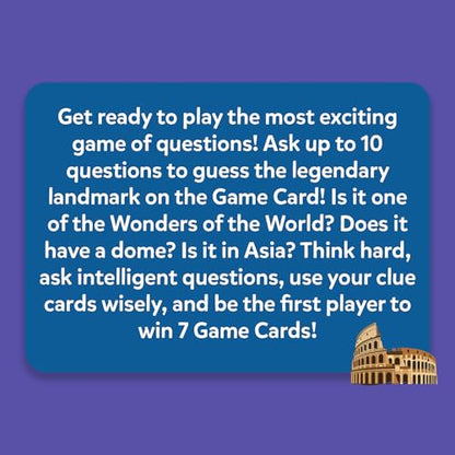 Skillmatics Guess in 10 Legendary Landmarks – Educational Travel Toy | For Boys, Girls & Kids Who Love Card Games, Geography, History & Trivia, Gift for Ages 8, 9, 10 & Up - style: 5. Landmarks