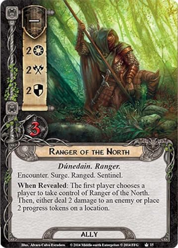 The Lord of the Rings The Card Game The Lost Realm DELUXE EXPANSION - Cooperative Adventure Game, Strategy Game, Ages 14+, 1-4 Players, 30-120 Min Playtime, Made by Fantasy Flight Games