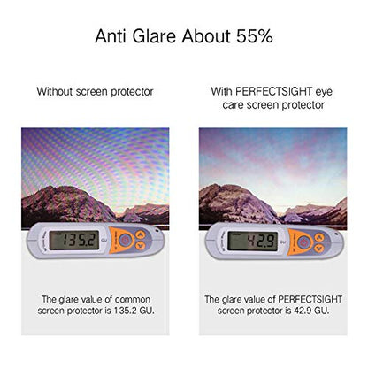 PERFECTSIGHT Anti Blue Light Anti Glare Matte Low Reflection Tempered Glass Screen Protector compatible with Nintendo Switch 6.2 inch, Eye Protection Relieve Eye Fatigue 1 Pack - size: NS 6.2 inch