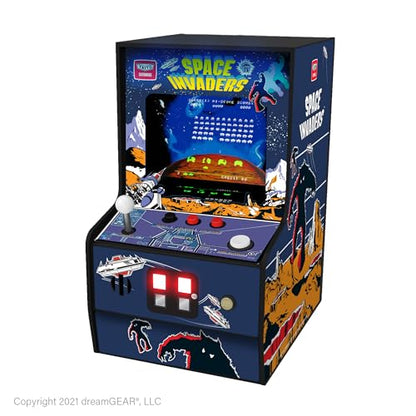 My Arcade Space Invaders Micro Player: Mini Arcade Machine Video Game, Fully Playable, 6.75" Collectible Premium Edition - style: Space Invaders