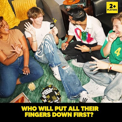 Put A Finger Down Party Card Game for Groups and Game Night | Party gameplay, Conversation starter, Group activity, Quick setup, Ages 14+, Social game night