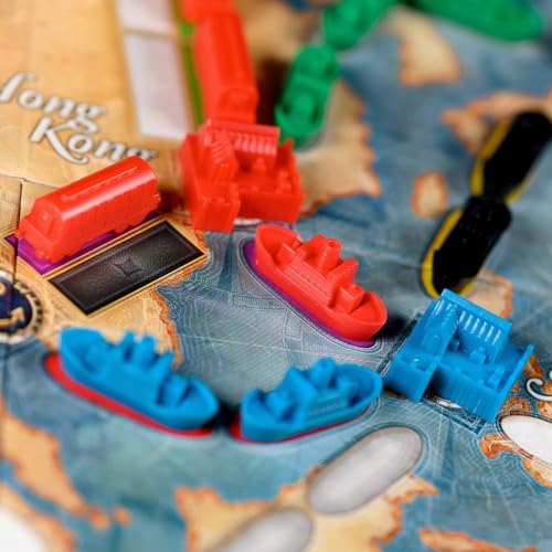 Asmodee Ticket to Ride Rails & Sails Board Game - Train Route-Building Strategy Game, Family Fun for Kids & Adults, Ages 10+, 2-5 Players, 90-120 Minute Playtime - style: Rails & Sails