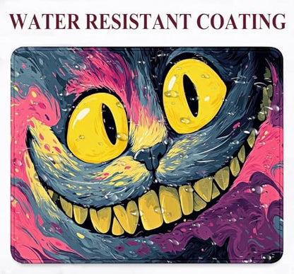 Customized Watercolor Smiling Mouse Pad, Non Slip Computer Rubber Mouse Pad | High Density Smooth Surface, Anti Slip Rubber Bottom Stable And Not Displaced, Exquisite Lock Edge Wear-Resistant And Durable - color: Smiling Mouse Pad